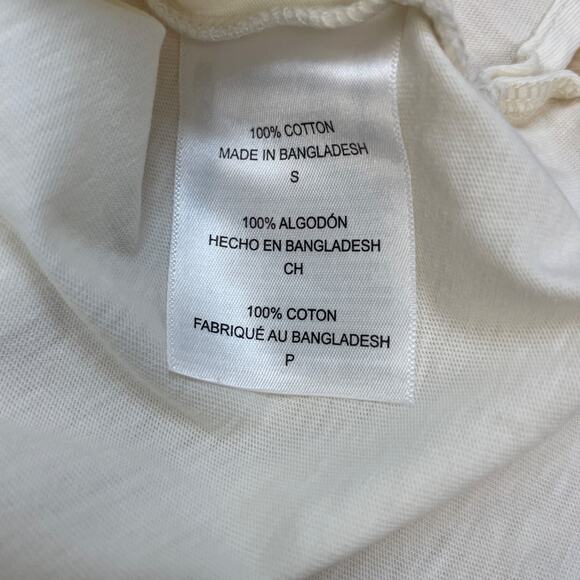 Rivalry Threads 91 Women's NCAA Clemson Tigers High Low Cotton T Shirt White S - Picture 5 of 5